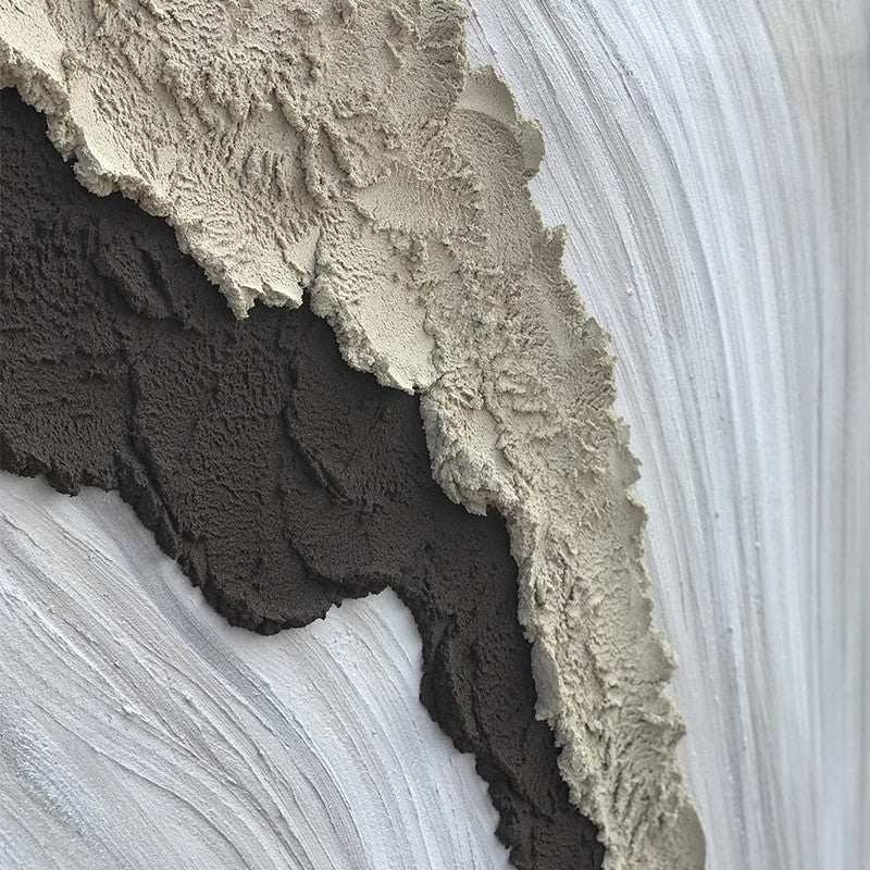 Abstract Textured Oil Painting Homeandso