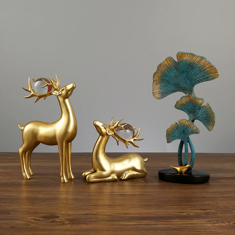 Decorative Ginkgo Leaf Sculpture Homeandso