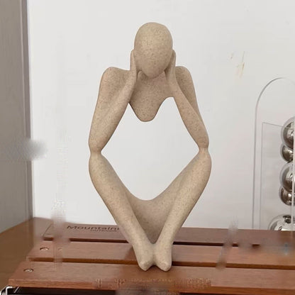 Abstract Figurative Sculpture Set Homeandso