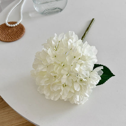 Faux Hydrangea Flower Stem