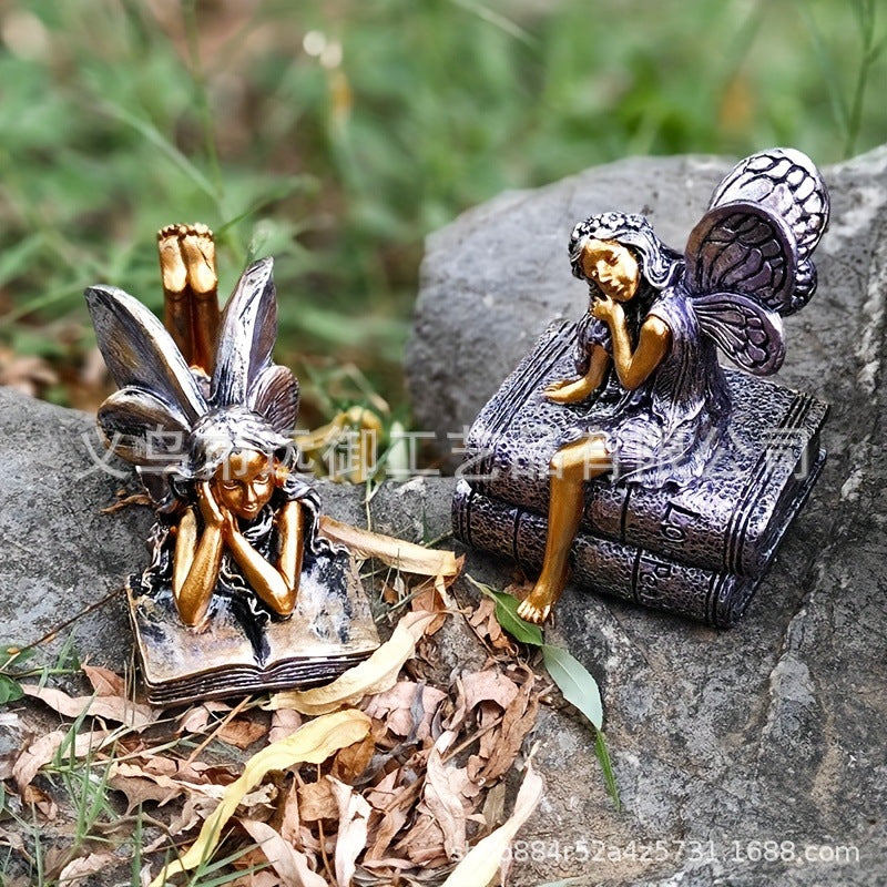 Whimsical Fairy Figurine Homeandso