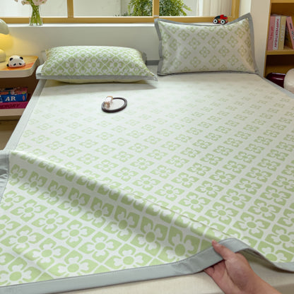 Geometric Print Soft Cotton Bedspread Homeandso