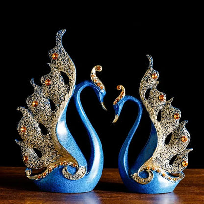 Artistic Couple Embrace Sculpture Homeandso