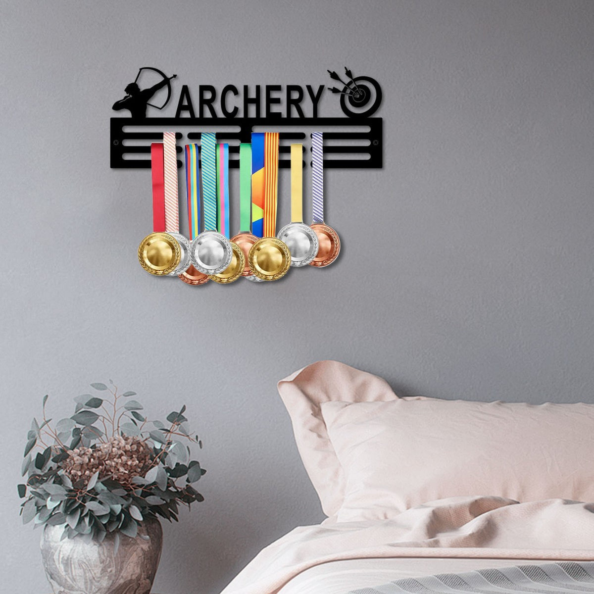Archery Themed Wall Storage Rack Homeandso