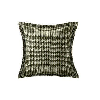 Checkered Pattern Accent Cushion
