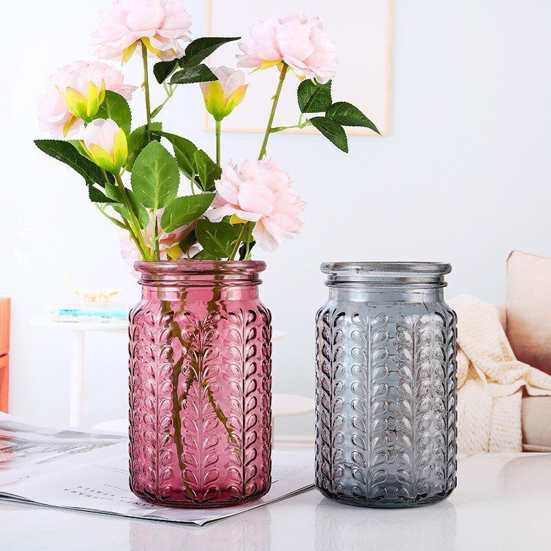 Home Decor Glass Jar