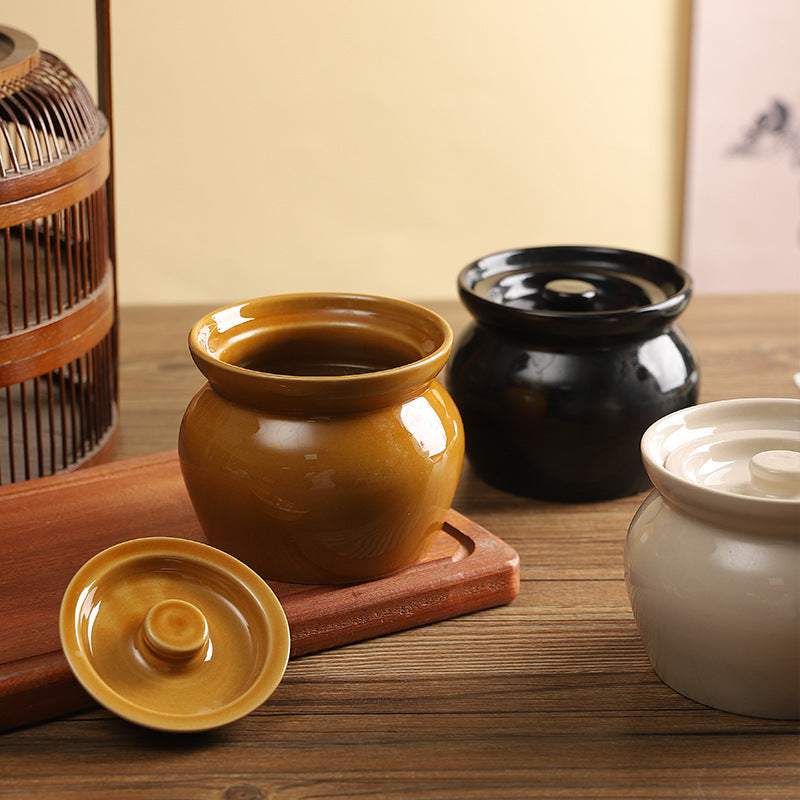 Classic Decorative Ceramic Storage Jar Homeandso