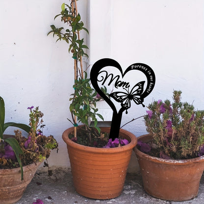 Heart-Shaped Decorative Garden Stake Homeandso