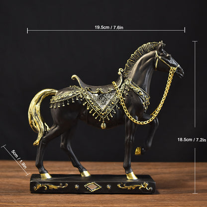 Artistic Decorative Horse Figurine Homeandso