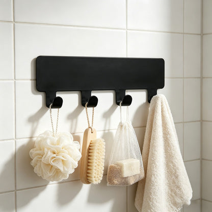 Bathroom Storage Hook Rack Homeandso