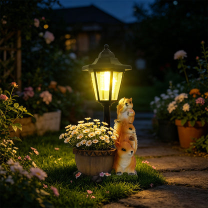Decorative Squirrel Lantern Homeandso