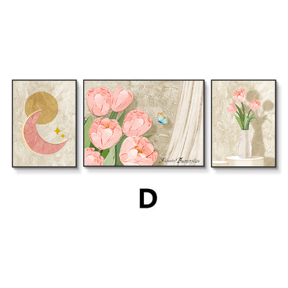 Decorative Framed Triptych Art Print Homeandso