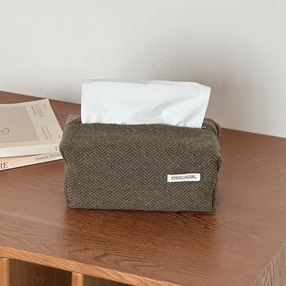 Stylish Woven Tissue Box Cover