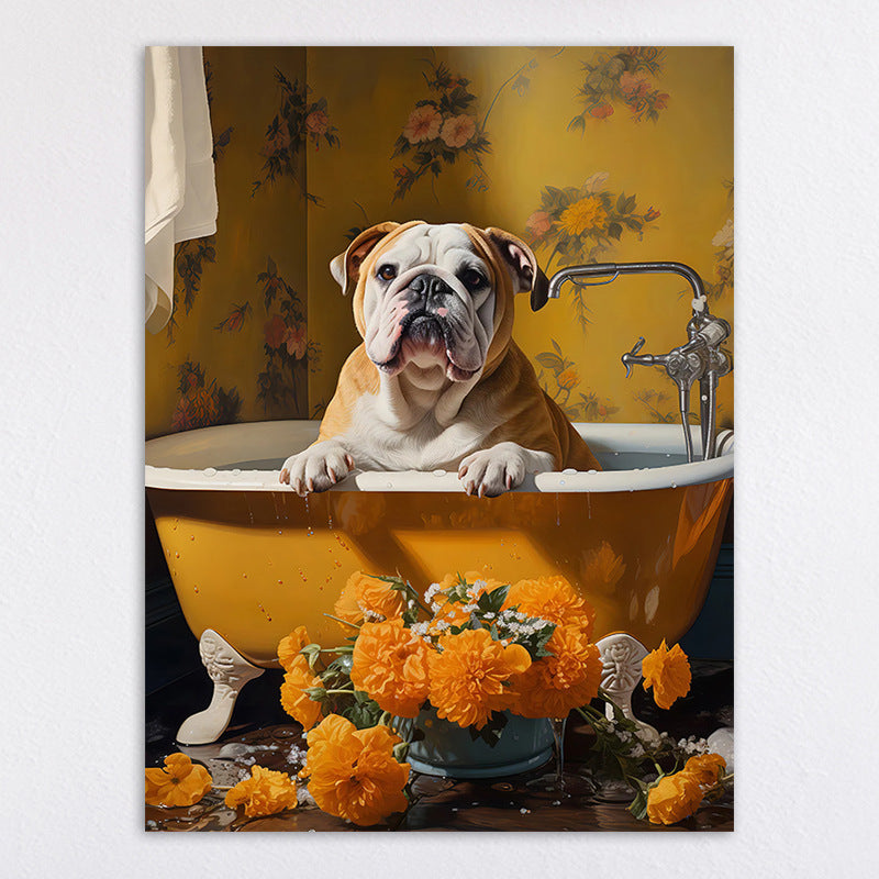 Humorous Animal-Themed Wall Art Print Homeandso