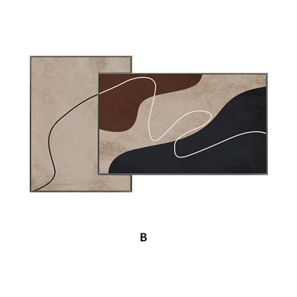 Abstract Textured Wall Art Decoration Homeandso