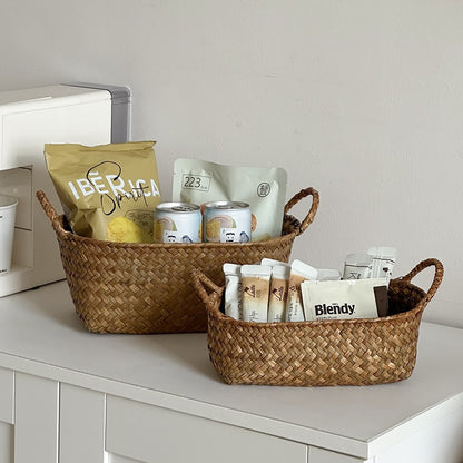 Handwoven Storage Basket Set