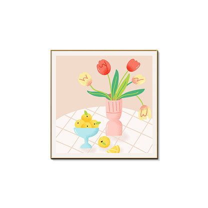 Decorative Framed Floral Still Life Art Print Homeandso