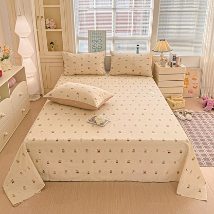 Playful Cartoon-Themed Bed Cover Set Homeandso