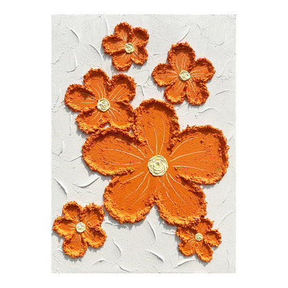 Textured Floral 3D Canvas Wall Art Homeandso