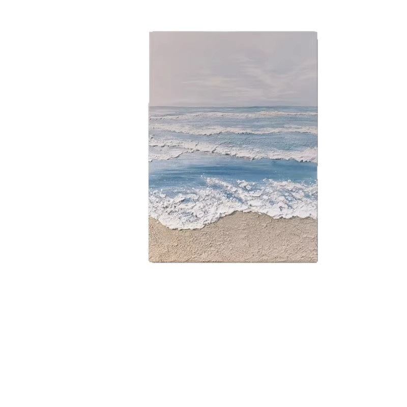 Coastal Wave Textured Canvas Art Homeandso