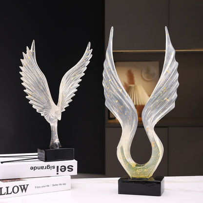 Elegant Decorative Eagle Sculpture Homeandso