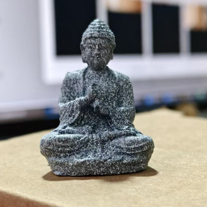 Stone Buddha Figurine Homeandso
