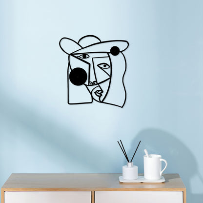 Modern Abstract Face Wall Art Homeandso