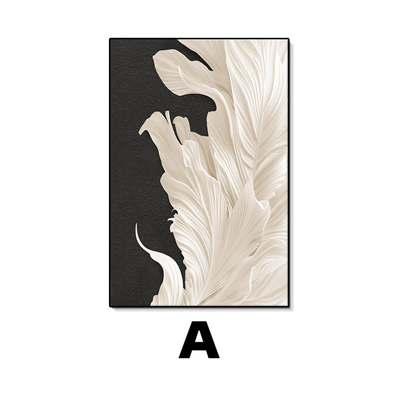 Elegant Floral Textured Wall Art Homeandso