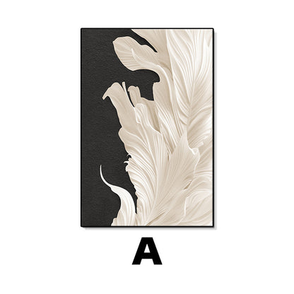 Elegant Floral Textured Wall Art Homeandso