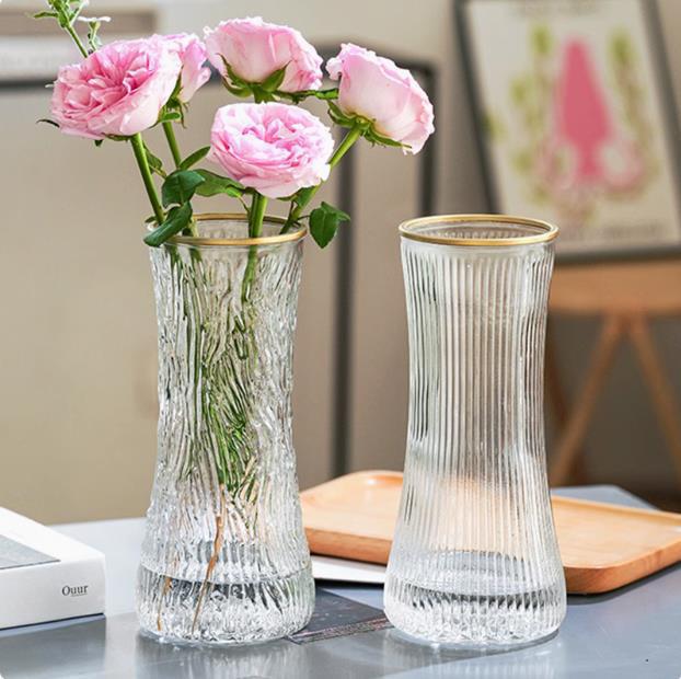 Textured Glass Water Pitcher