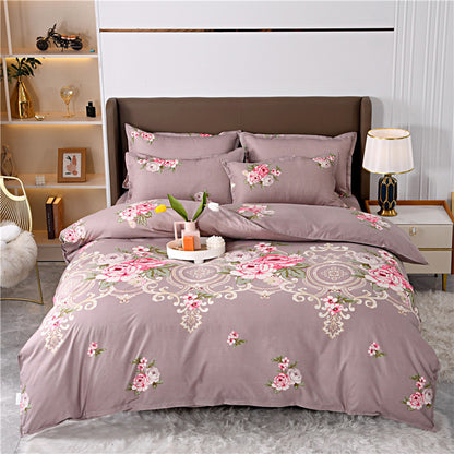 Floral Patterned Duvet Cover Set