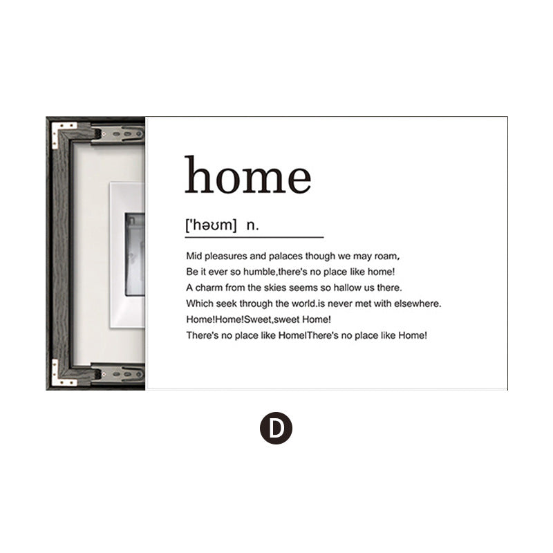 Homeandso Family Wall Art Decor