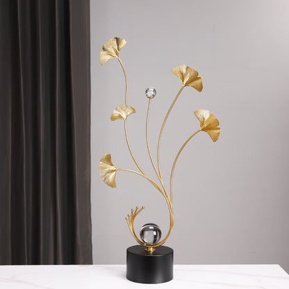 Elegant Floral Design Decorative Sculpture Homeandso