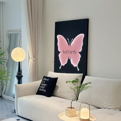 Butterfly-Themed Wall Art Print Homeandso