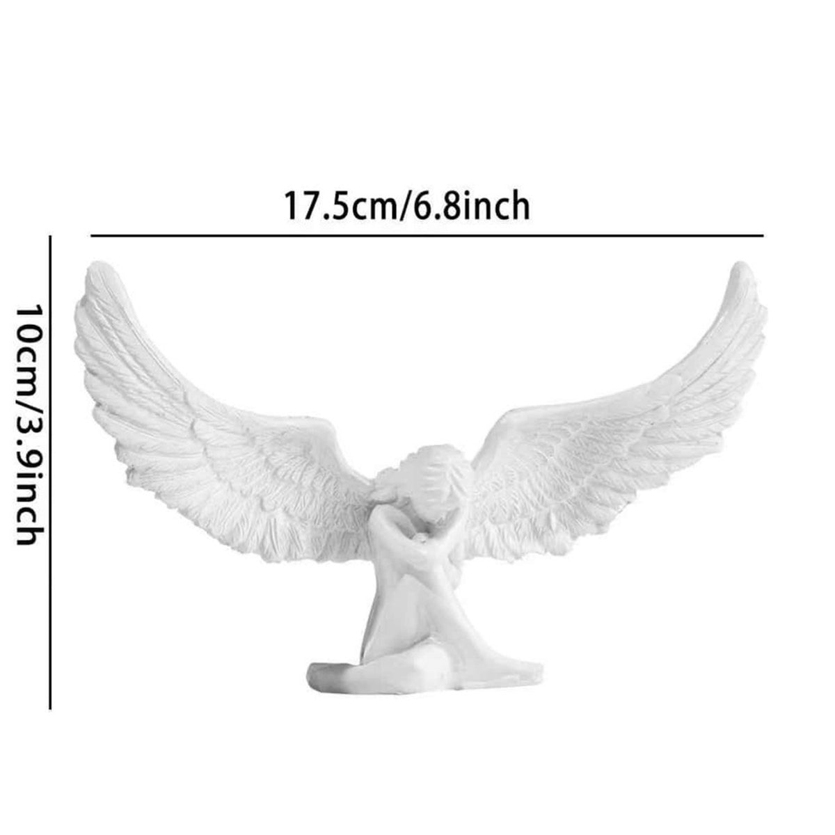 Angelic Cherub Sculpture Homeandso