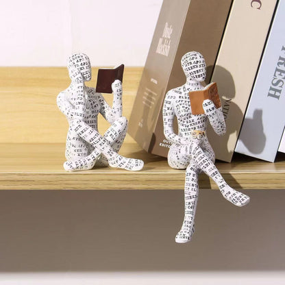 Relaxed Reading Figurine Homeandso