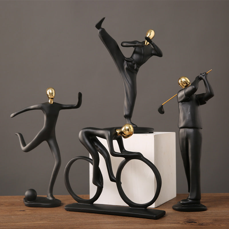 Abstract Athlete Figurine Homeandso