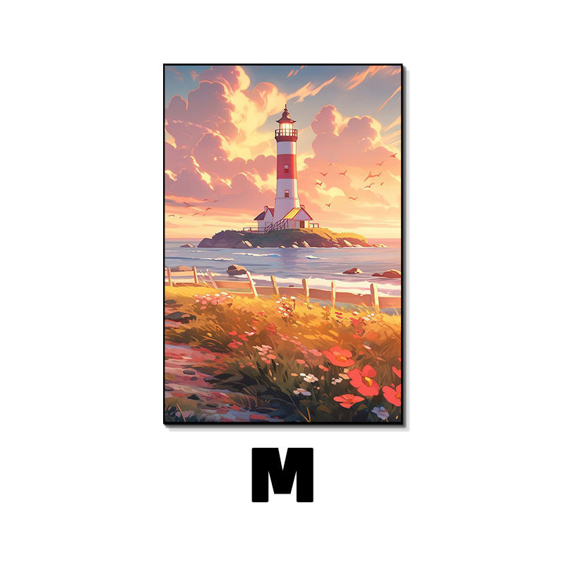 Framed Dreamy Landscape Wall Art Homeandso