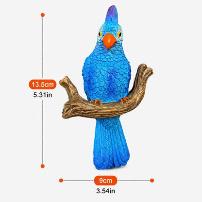 Decorative Parrot Sculpture Homeandso