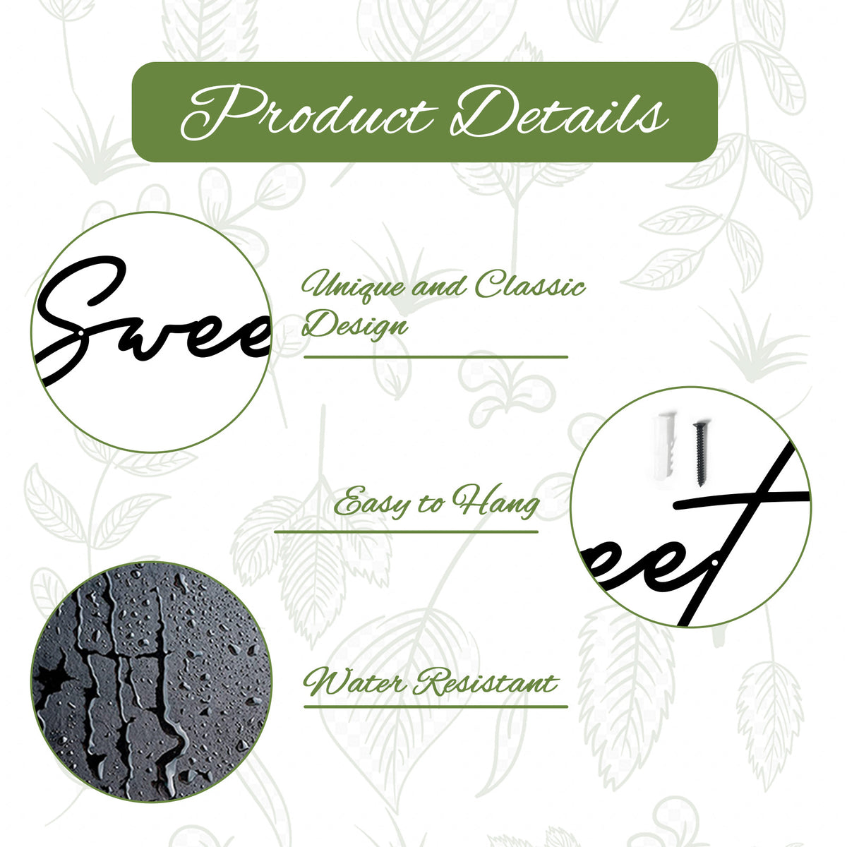 Inspirational Wall Decal Homeandso