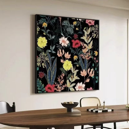 Decorative Floral Canvas Art Homeandso
