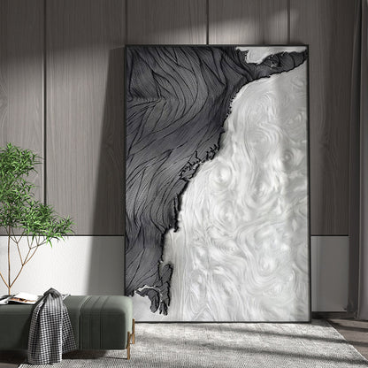 Abstract Textured Wall Art Print Homeandso