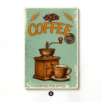 Vintage-Inspired Metal Sign Homeandso