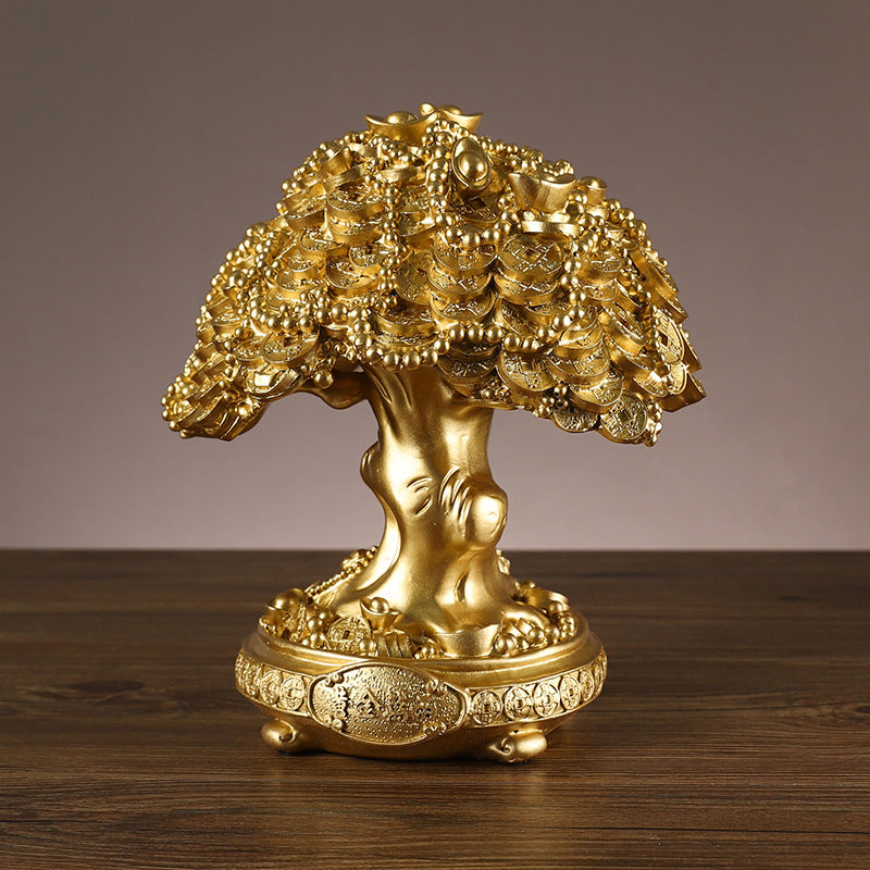Decorative Fortune Tree Sculpture Homeandso