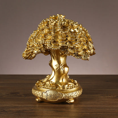 Decorative Fortune Tree Sculpture Homeandso