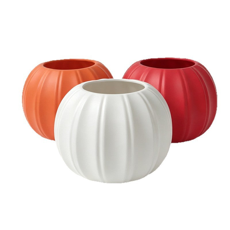 Decorative Pumpkin Planter