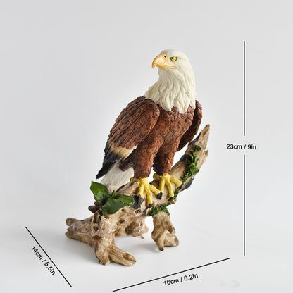 Majestic Bald Eagle Statue Homeandso