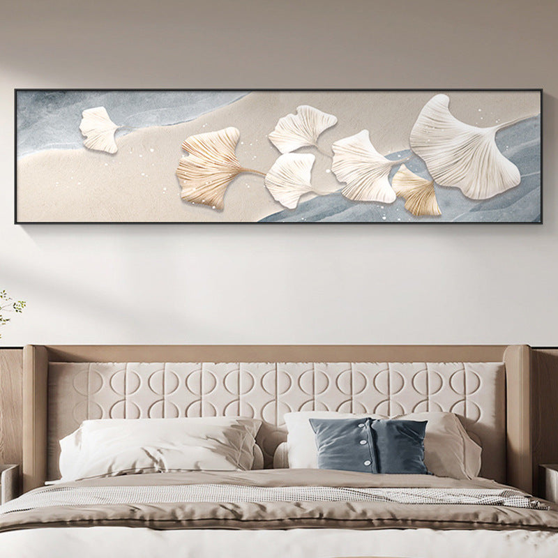 Coastal-Inspired 3D Ginkgo Leaf Wall Art Homeandso