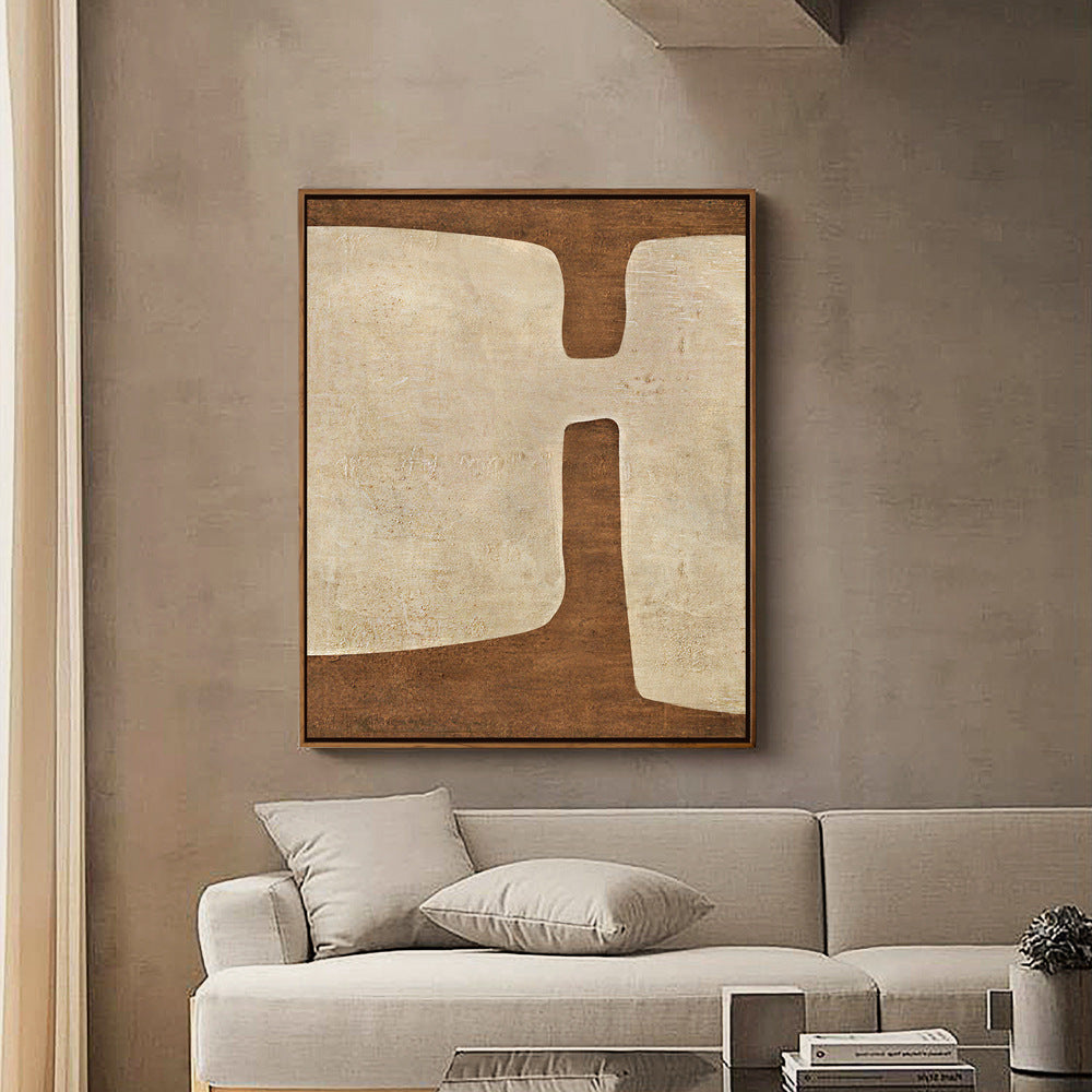 Abstract Minimalist Framed Artwork Homeandso