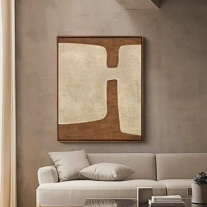 Abstract Minimalist Framed Artwork Homeandso